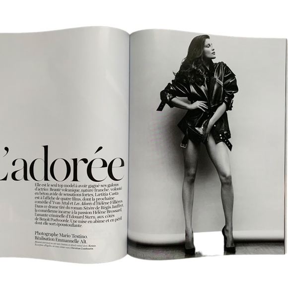 Paris Vogue Laetitia Casta - Picture 3 of 13